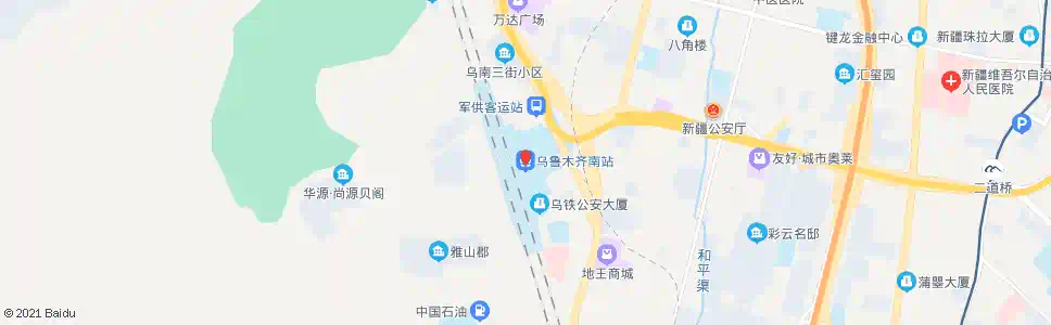 乌鲁木齐南昌路口_公交站地图_乌鲁木齐公交_妙搜公交查询2025