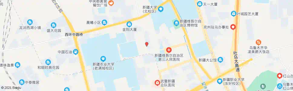 乌鲁木齐市制药厂_公交站地图_乌鲁木齐公交_妙搜公交查询2025