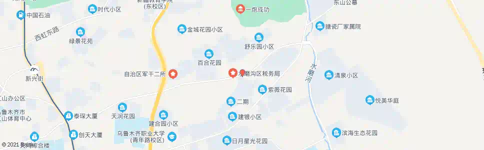 乌鲁木齐食品仓库_公交站地图_乌鲁木齐公交_妙搜公交查询2025