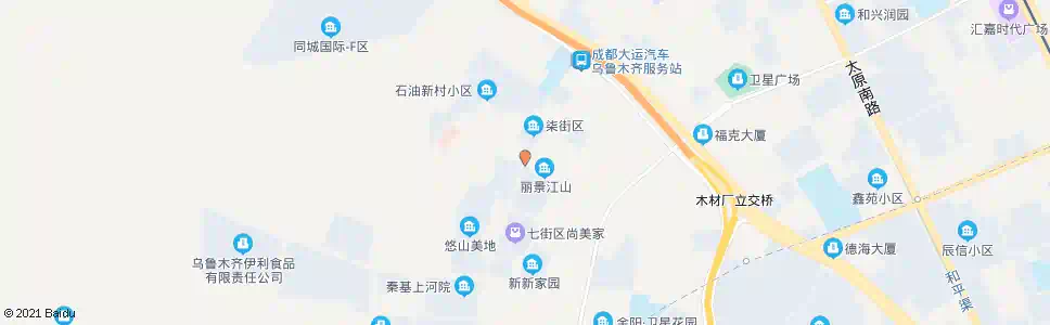 乌鲁木齐丽景江山_公交站地图_乌鲁木齐公交_妙搜公交查询2025