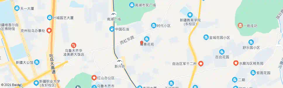 乌鲁木齐果品库_公交站地图_乌鲁木齐公交_妙搜公交查询2025