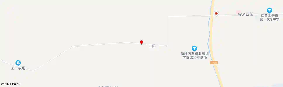 乌鲁木齐滨湖中街_公交站地图_乌鲁木齐公交_妙搜公交查询2025