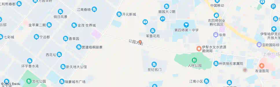 伊犁酒厂家属院_公交站地图_伊犁公交_妙搜公交查询2025