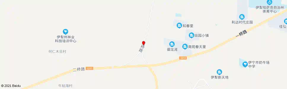 伊犁房建四连_公交站地图_伊犁公交_妙搜公交查询2025