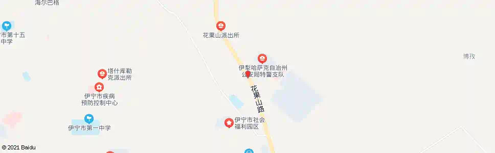 伊犁特警大队_公交站地图_伊犁公交_妙搜公交查询2025