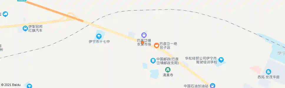 伊犁清真寺_公交站地图_伊犁公交_妙搜公交查询2025