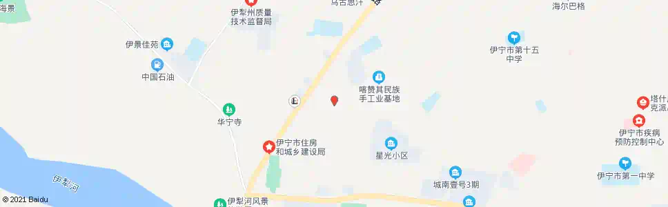 伊犁皮毛厂家属院(伊犁街)_公交站地图_伊犁公交_妙搜公交查询2025