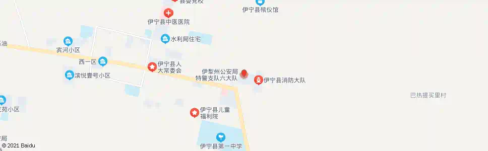 伊犁州特警队_公交站地图_伊犁公交_妙搜公交查询2025