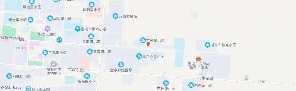 伊犁农科所(奎屯)_公交站地图_伊犁公交_妙搜公交查询2025