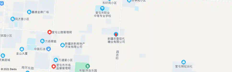 伊犁糖厂_公交站地图_伊犁公交_妙搜公交查询2025