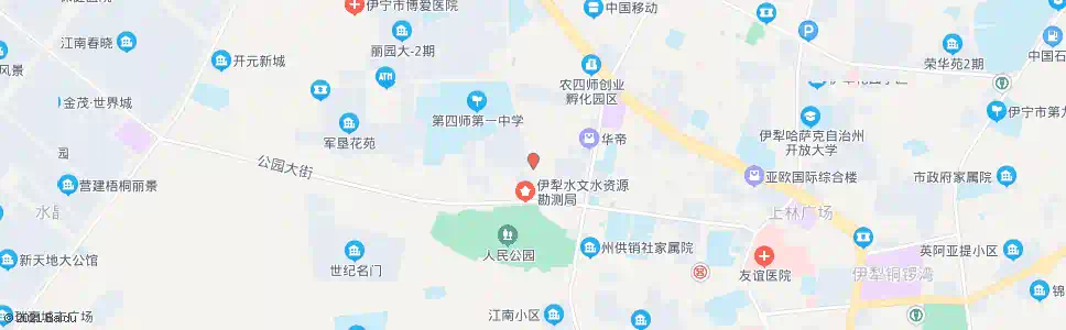 伊犁花城佳苑_公交站地图_伊犁公交_妙搜公交查询2025