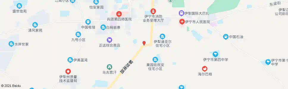 伊犁卡桑奇派出所_公交站地图_伊犁公交_妙搜公交查询2025