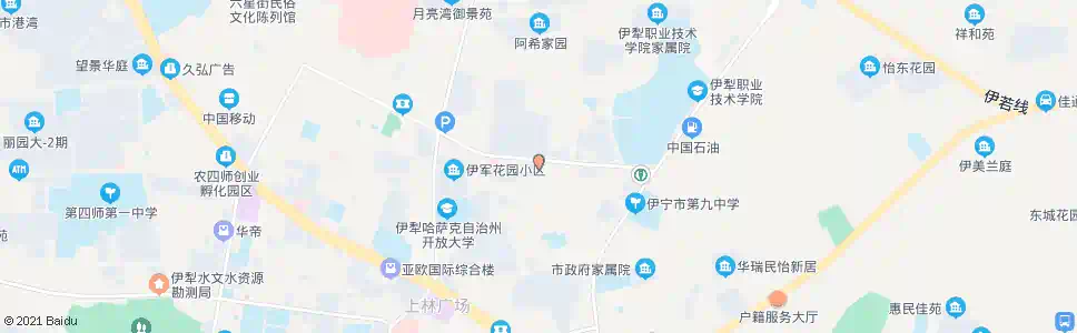 伊犁苗苗幼儿院_公交站地图_伊犁公交_妙搜公交查询2025