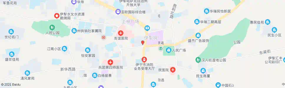 伊犁烟厂家属区_公交站地图_伊犁公交_妙搜公交查询2025