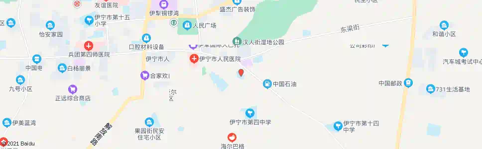伊犁伊宁市三十四小学_公交站地图_伊犁公交_妙搜公交查询2025