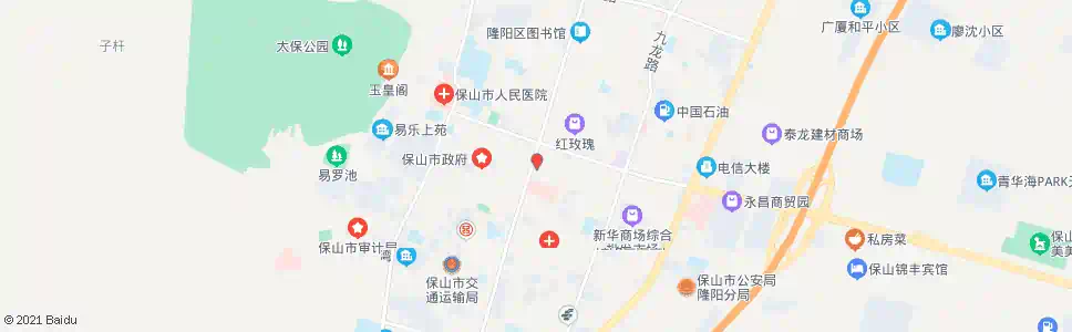保山百货站_公交站地图_保山公交_妙搜公交查询2025
