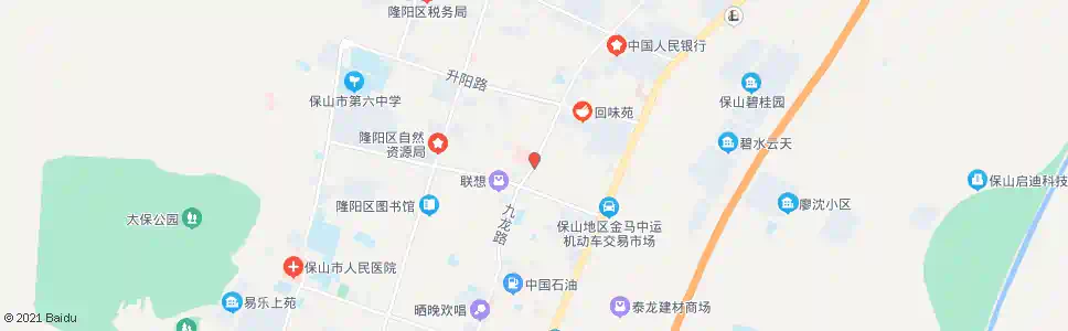 保山武警医院_公交站地图_保山公交_妙搜公交查询2025