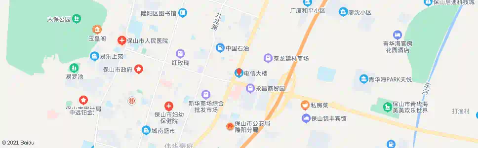 保山电信大楼_公交站地图_保山公交_妙搜公交查询2025