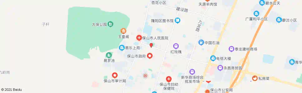 保山陆家街_公交站地图_保山公交_妙搜公交查询2025