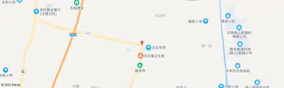 保山汉庄_公交站地图_保山公交_妙搜公交查询2025