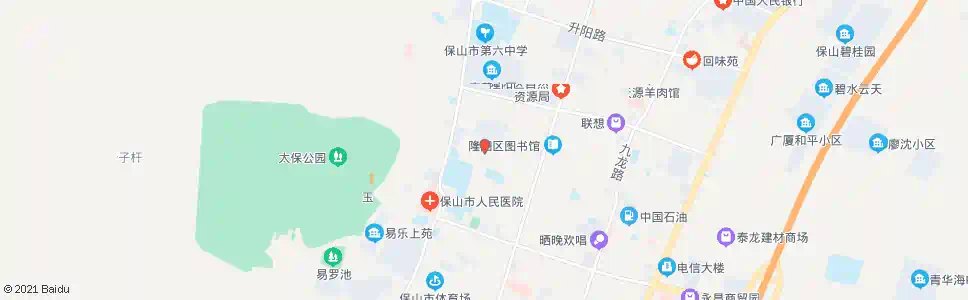 保山隆阳区广电局_公交站地图_保山公交_妙搜公交查询2025