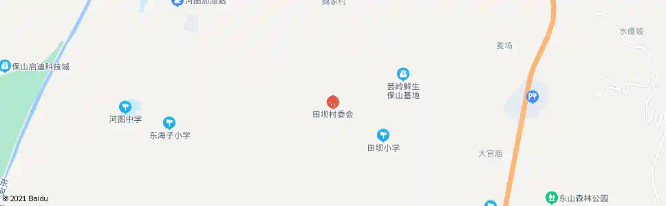 保山田坝_公交站地图_保山公交_妙搜公交查询2025