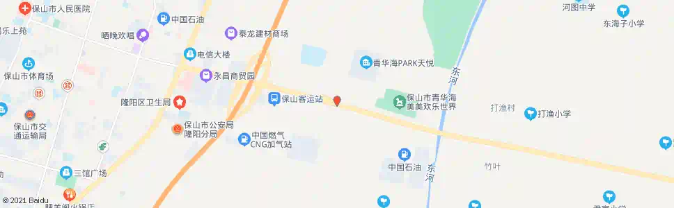 保山岔河_公交站地图_保山公交_妙搜公交查询2025