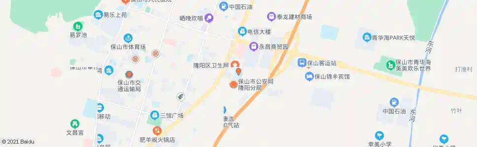 保山第七小学_公交站地图_保山公交_妙搜公交查询2025