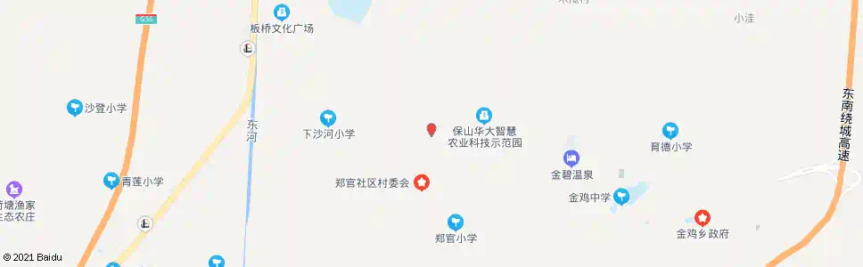 保山何家庄_公交站地图_保山公交_妙搜公交查询2025