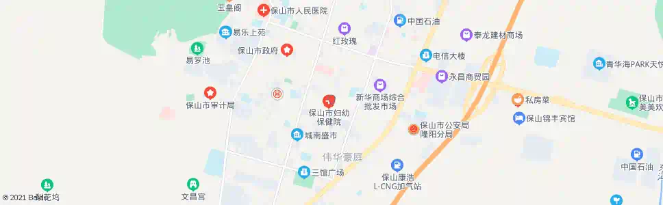 保山大河拍卖_公交站地图_保山公交_妙搜公交查询2025