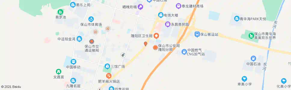 保山嘉顺大酒店_公交站地图_保山公交_妙搜公交查询2025