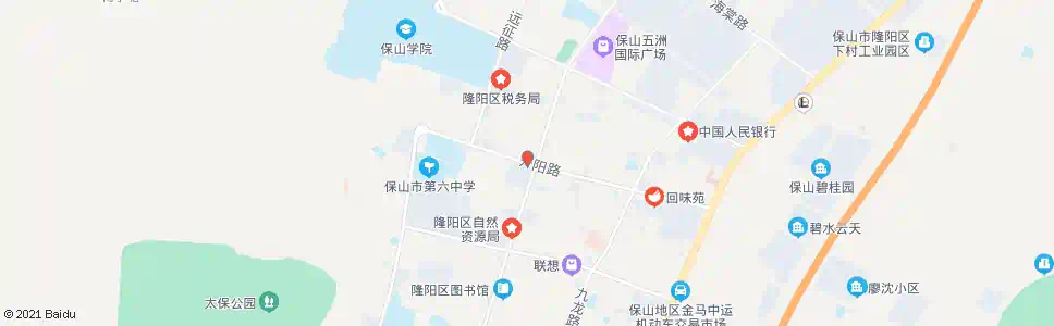 保山升阳路_公交站地图_保山公交_妙搜公交查询2025