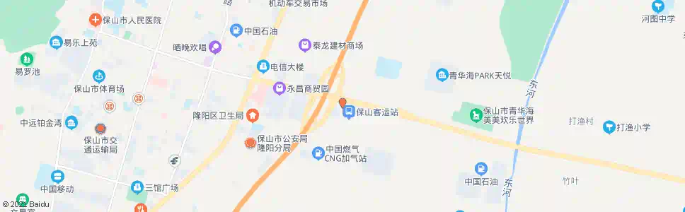 保山大北门_公交站地图_保山公交_妙搜公交查询2025