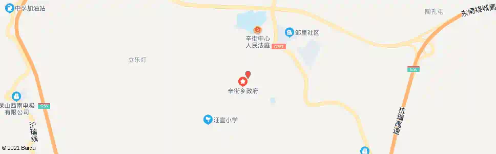 保山辛街饭店_公交站地图_保山公交_妙搜公交查询2025