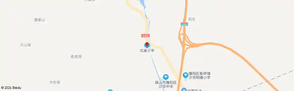 保山北庙小学_公交站地图_保山公交_妙搜公交查询2025