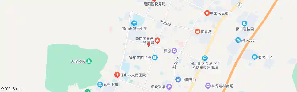 保山杏花_公交站地图_保山公交_妙搜公交查询2025