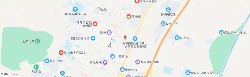 保山香料烟厂_公交站地图_保山公交_妙搜公交查询2025