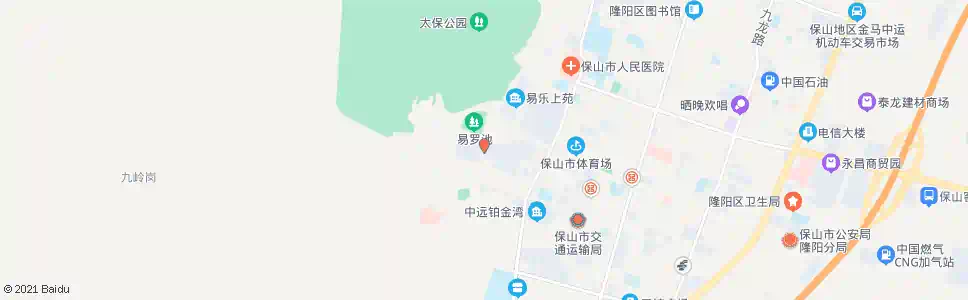 保山易罗池_公交站地图_保山公交_妙搜公交查询2025