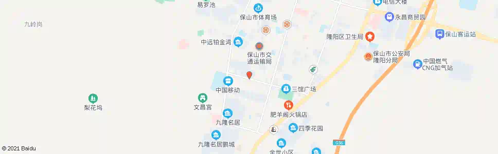 保山梨园商场_公交站地图_保山公交_妙搜公交查询2025