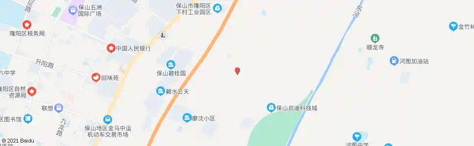 保山下营村_公交站地图_保山公交_妙搜公交查询2025