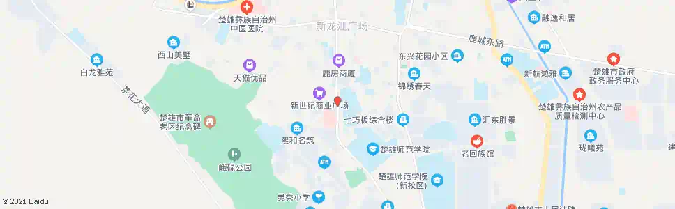 楚雄楚雄一中_公交站地图_楚雄公交_妙搜公交查询2025