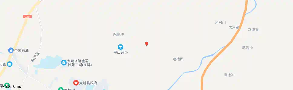 楚雄平山村委会岔路口_公交站地图_楚雄公交_妙搜公交查询2025