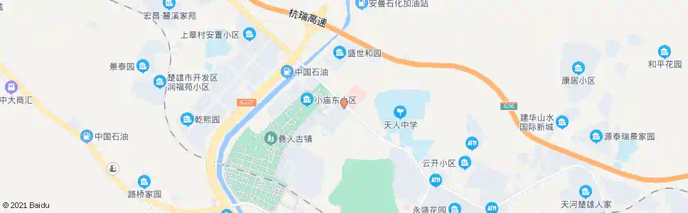 楚雄车坪屯_公交站地图_楚雄公交_妙搜公交查询2025