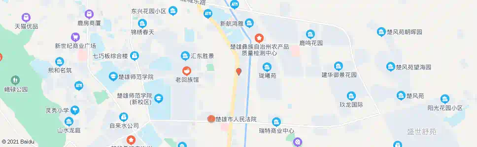 楚雄金康花园_公交站地图_楚雄公交_妙搜公交查询2025