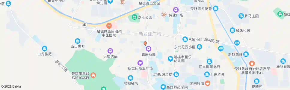 楚雄北城小学_公交站地图_楚雄公交_妙搜公交查询2025