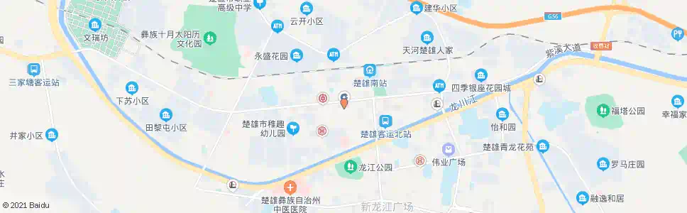 楚雄勘察院_公交站地图_楚雄公交_妙搜公交查询2025