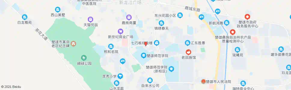 楚雄师院附小_公交站地图_楚雄公交_妙搜公交查询2025