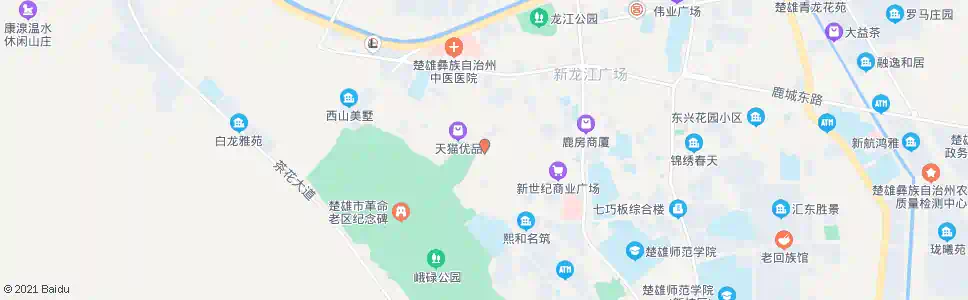 楚雄古山街_公交站地图_楚雄公交_妙搜公交查询2025