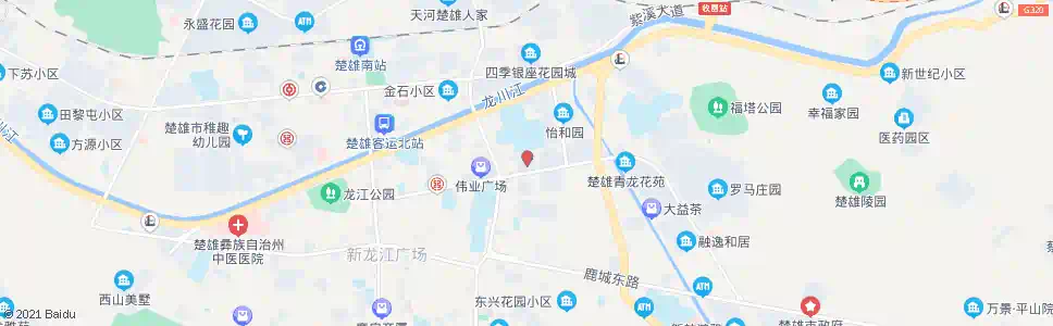 楚雄北浦小区_公交站地图_楚雄公交_妙搜公交查询2025