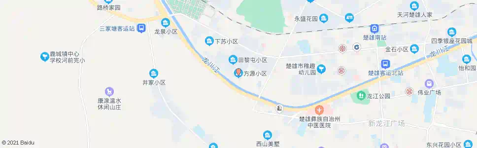 楚雄方源小区_公交站地图_楚雄公交_妙搜公交查询2025